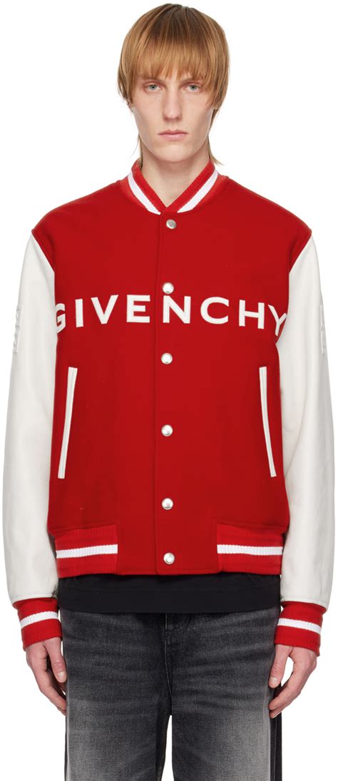 givenchy bomber shirt|givenchy varsity jacket.